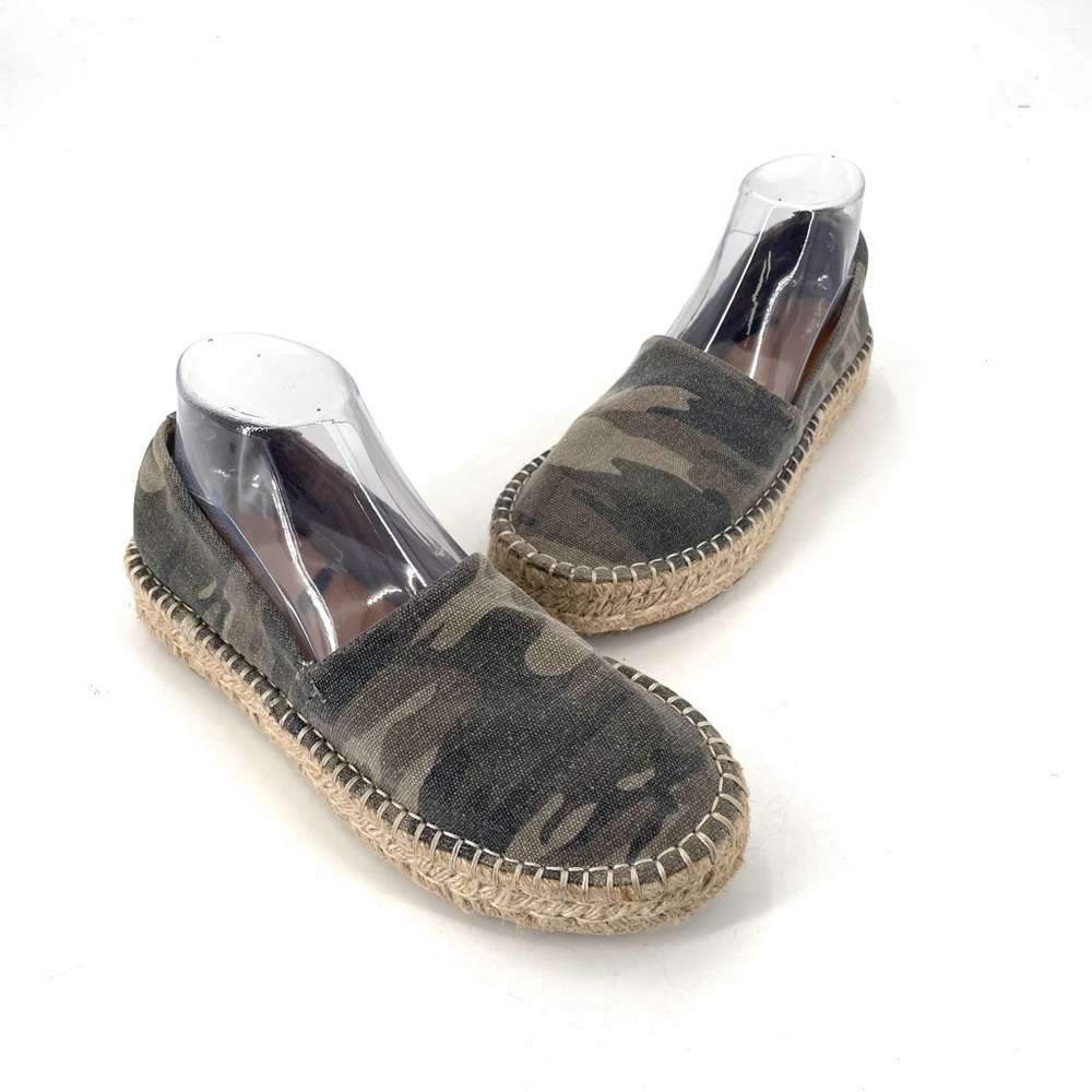 Splendid Laney Platform Camo Slip On Espadrille Flat